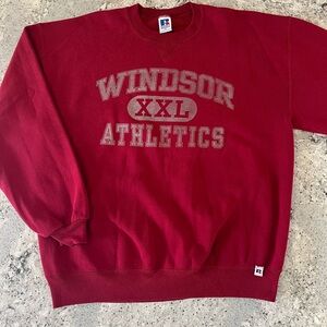 Vintage 90s Russell Men's Windsor Crewneck Sweater